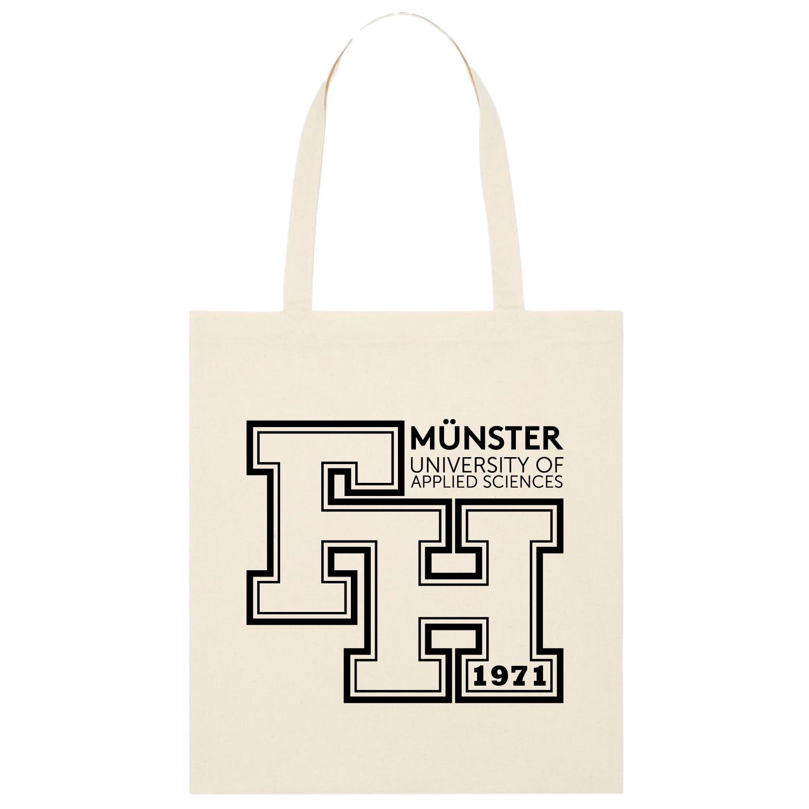Baumwolltasche, College-Design